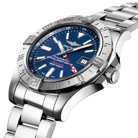 breitling avenger gmt 2 review|super avenger 2 Breitling.